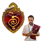 Magic Heart Power Love Red Oil Charm Pendant Thai Amulet Aj Thep Pongsawadan