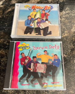 The Wiggles Dance Party & Wiggle Bay CD's - Set of 2