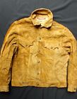 Levis 1960s Vintage Suede Trucker Shorthorn Roughout Leather Big E