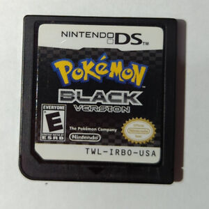 Pokemon Black - Nintendo DS - Authentic  & Working - Cartridge Only