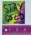 Emerica Stay Gold rare Sticker Decal Reynolds Hsu Spanky