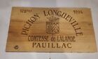 Pichon Longueville Comtesse de Lalande Pauillac 1994 Wine Crate Wood Panel