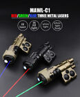 Metal WADSN MAWL C1 Visible Laser / IR Pointer light / White Light Module - BK