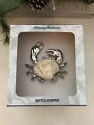 Tommy Bahama Bottle Stopper Metal with Sea Shell Body Crab Ocean Beach Wine