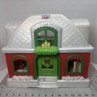 Fisher Price Little People Santa's North Pole Christmas Cottage House -  Works!