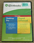 Intuit Quickbooks Desktop Pro 2017 Payroll Enhanced NOT A SUBCRIPTION DVD’s