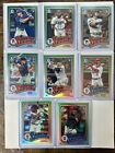 New Listing2024 Bowman Chrome Rookie Of The Year Favorites CARTER/DOMINGUEZ/CAMINERO Lot x8