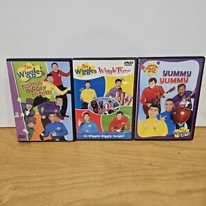 The Wiggles Dvd - Yummy Yummy - Wiggle Time - Wiggly Gremlins