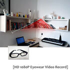 1080p HD Glasses Security Mini Camera Portable Driving Recorder DVR Video