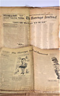1917-1919 Large Lot of WW1 Era Iowa Newspapers from War Entry to Return Home