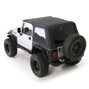 Smittybilt 9973235 Bowless Combo Top w/Tinted Windows Fits 97-06 Wrangler (TJ) (For: More than one vehicle)