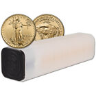 2024 American Gold Eagle 1/10 oz $5 - 1 Roll Fifty 50 BU Coins in Mint Tube
