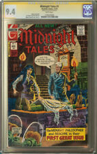 Midnight Tales #1 CGC 9.4 Signature Series (1972 Charlton) Signed JOE STATON