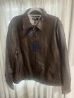 Polo By Ralph Lauren Brown Men’s Leather Jacket Size XL W/tag Classics02 7352024