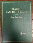 Vintage 1968 Blacks Law Dictionary Revised Fourth 4th Edition Hardcover