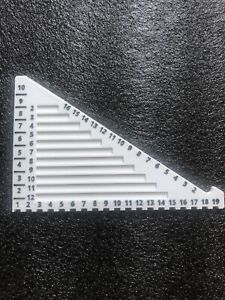 Homemade Custom LEGO Triangle Ruler