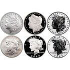2023 Morgan & Peace Silver Dollar 6-Coin Set