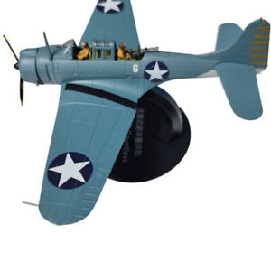 1:72 Alloy WWII SBD Dauntless Dive Bomber Model Aircraft Simulation Collect