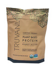 Truvani Plant Based Organic Protein Powder Peanut Butter 23.1oz Exp 12/25 NEW