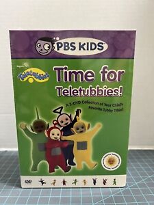 Time for Teletubbies 3 DVD Box Look! / Here Come The / Again-again! - PBS Kids￼