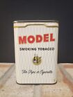 Vintage advertising Model pocket tobacco tin White version-Empty