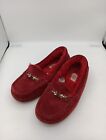 UGG Ansley Charm Gem Womens Fashion Moccasin Slippers Size 7 Kiss 1112507