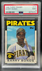 Barry Bonds 1986 Topps Traded #11T RC ROOKIE PSA 9 MINT