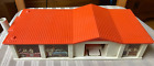 Vintage 1968 Mattel Hot Wheels Super Charger Building Restaurant - Tested