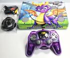 PlayStation 1 PS1 Console System Bundle With Purple Mad Cats Controller & Cords