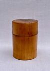 Antique Turned Wooden Treen Container Box