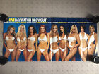 Vintage Baywatch Poster 2003 Rare Double Sided Pamela Anderson Carmen Electra