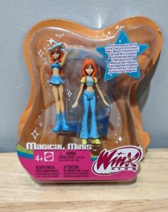 New Winx Club 2006 MAGICAL MINIS FLORA Animated Mattel 3