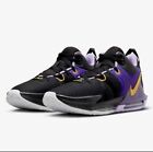 Nike Lebron James Witness VII Black Purple Gold DM1123 002 Shoes Men's Sizes