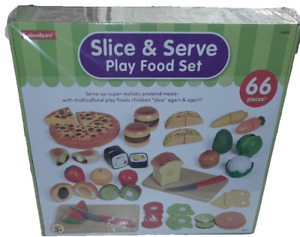 Lakeshore Slice & Serve Play Food Set 66pc