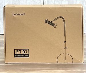 Lamicall FT01 Black Portable Adjustable Heavy Duty Tablet Floor Stand