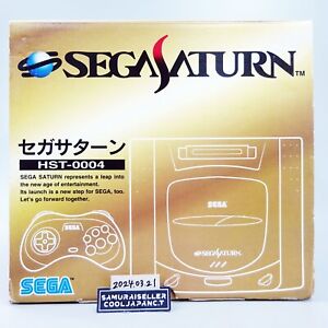 Sega Saturn HST-0004 Video Game Console System Gray Japan NEW