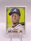 2018 Topps Gallery Ronald Acuna Jr Rookie Card (RC) #140 Atlanta Braves