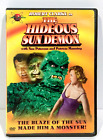 THE HIDEOUS SUN DEMON DVD 2000  Cult Horror TESTED works OOP Rare