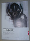 HR GIGER   Alien  Covenant  Filmdesign Exhibition poster signed very rare !!