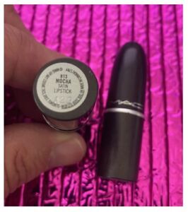 MAC Mini Satin Lipstick NEW (NET WT .06 OZ/1.8g) 813 Mocha