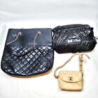 Chanel Waist Pouch Bag  Waist Pouch Shoulder Bag 3 set Cream Leather 3751069