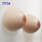 FF Cup Large Silicone Breast Forms Triangle Drag Queen CD Fake Boobs Enhancers