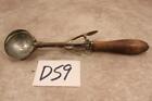 D59 Vintage Ice Cream Scoop Working Gilchrist's No. 31 with Wood Handle