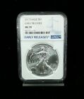 2017 EAGLE S$1  American Silver Eagle NGC MS 70 Early Releases #0459