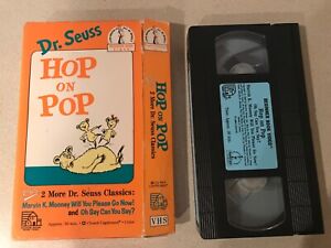 Dr. Seuss: Hop on Pop (VHS, 1989) Plus 2 More Dr. Seuss Classics