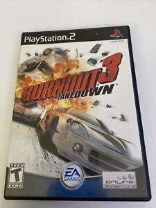PS2 Burnout 3: Takedown (Sony PlayStation 2, 2004) CIB