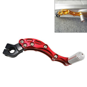 Modified CNC Engine Levers Motor Starter Pedal Shift Lever Parts Universal Red (For: Indian Roadmaster)
