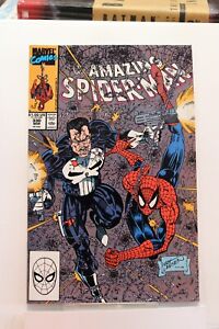 AMAZING SPIDER-MAN #330 (1990) Punisher, Erik Larsen, Marvel Comics