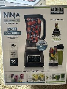Ninja Professional Plus Blender DUO with Auto-iQ - DB751A Free Shipping!