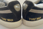 Ultra-Rare Banksy Authentic Official Puma Clyde Turf War Sample Trainers. UK 10